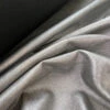 Leatherette - Pewter 2 Leatherette - Pewter -Croft Mill Store metallic leatherette fabric grey pewter cu