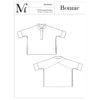 Monsterfabriken - Bonnie Top Pattern (80-116cm Chest) 1 Monsterfabriken - Bonnie Top Pattern (80-116cm Chest) -Croft Mill Store monsterfabriken bonnie top pattern cover