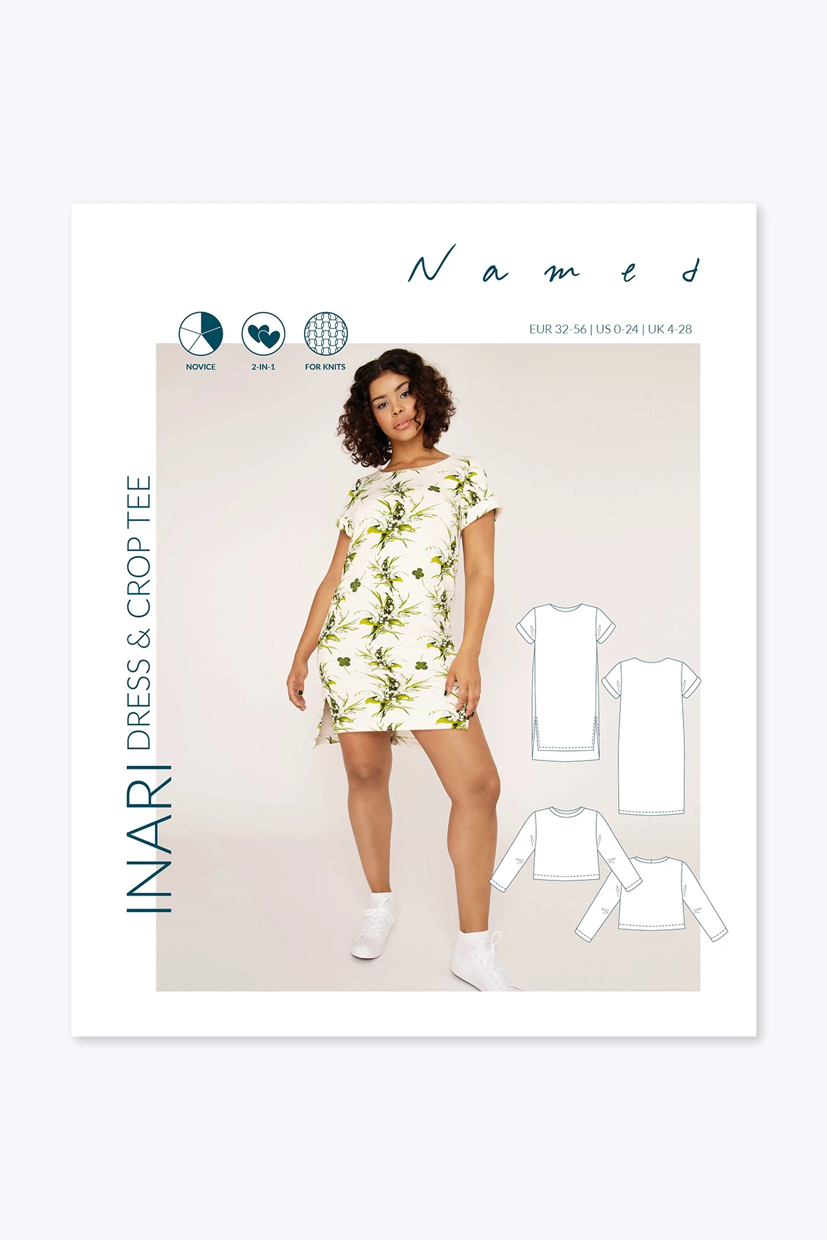 Named - Inari Dress & Top Pattern (Sizes 4-28) 3 Named - Inari Dress & Top Pattern (Sizes 4-28)