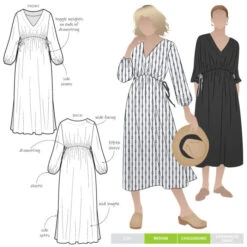 Croft Mill Store 26 Style Arc - Naomi Woven Dress Pattern (UK 4-16)