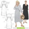 Style Arc - Naomi Woven Dress Pattern (UK 18-30) 2 Style Arc - Naomi Woven Dress Pattern (UK 18-30) -Croft Mill Store naomi woven dress pattern style arc cover