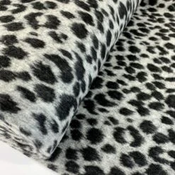 Not In The Shops 16 Not In The Shops -Croft Mill Store not in the shops black grey animal print woll poly coat fabric b