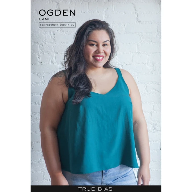 True Bias - Ogden Cami Sewing Pattern (Sizes 14-30) 3 True Bias - Ogden Cami Sewing Pattern (Sizes 14-30)