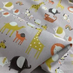 Organic Cotton - Safari - Grey