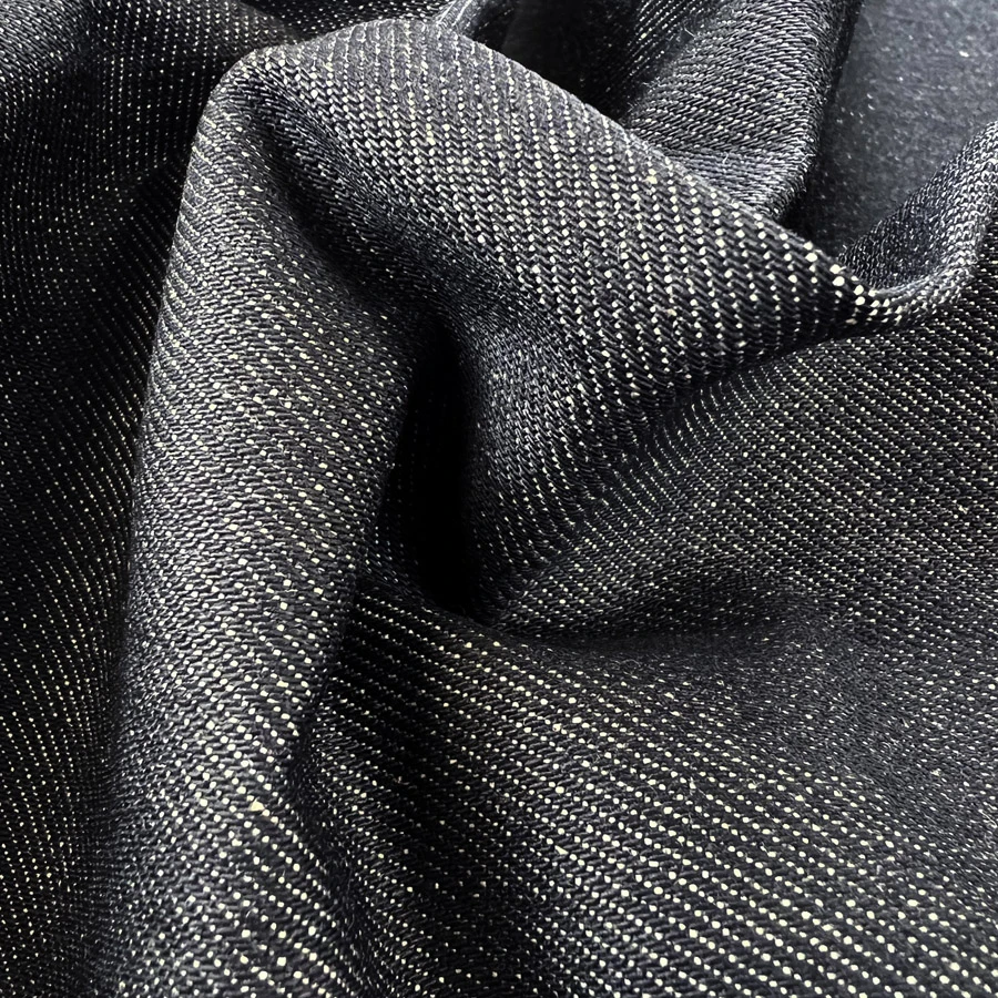 Organic Denim - Red Selvedge - Black 4 Organic Denim - Red Selvedge - Black - Image 2