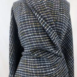 Palermo - New York 13 Palermo - New York -Croft Mill Store palermo new york navy tweed jacketing coating fabric close up