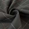 Pastimes 2 Pastimes -Croft Mill Store pastimes check polyester wool black suiting fabric twist