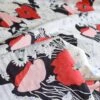 Pima Cotton Lawn - Elegant Poppy -Croft Mill Store pima cotton lawn elegant poppy