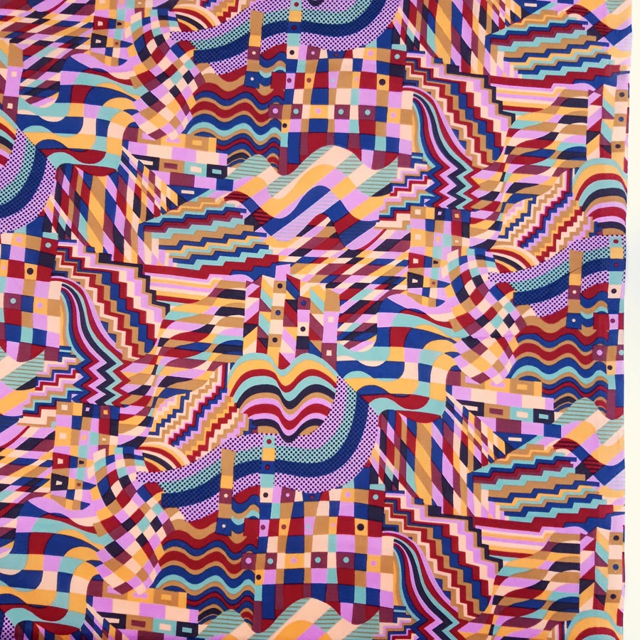 Pima Cotton Lawn - Gustav - Lilac 4 Pima Cotton Lawn - Gustav - Lilac - Image 2