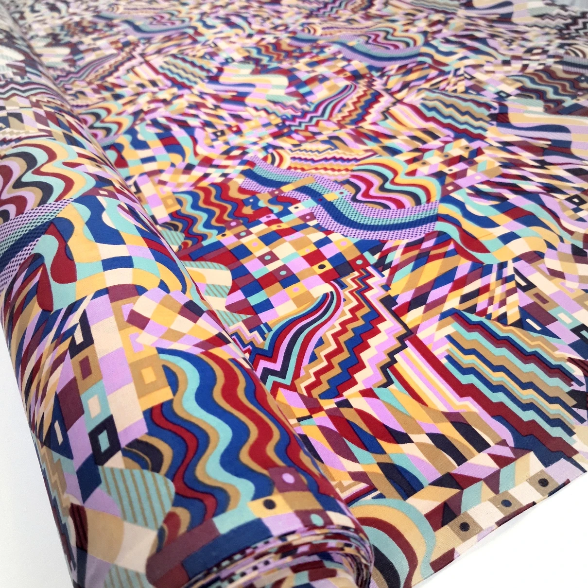 Pima Cotton Lawn - Gustav - Lilac 3 Pima Cotton Lawn - Gustav - Lilac