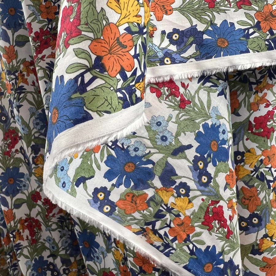 Pima Cotton Lawn - Afternoon Delight - Multi 5 Pima Cotton Lawn - Afternoon Delight - Multi - Image 3