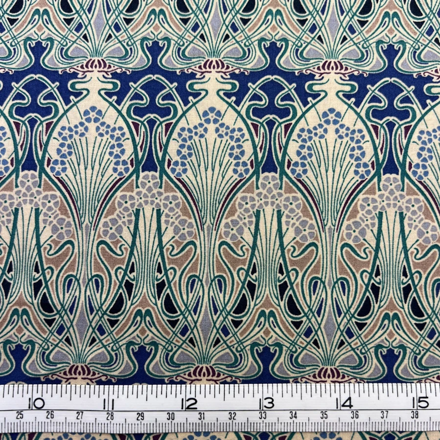 Pima Cotton Lawn - Vine - Jade 5 Pima Cotton Lawn - Vine - Jade - Image 3