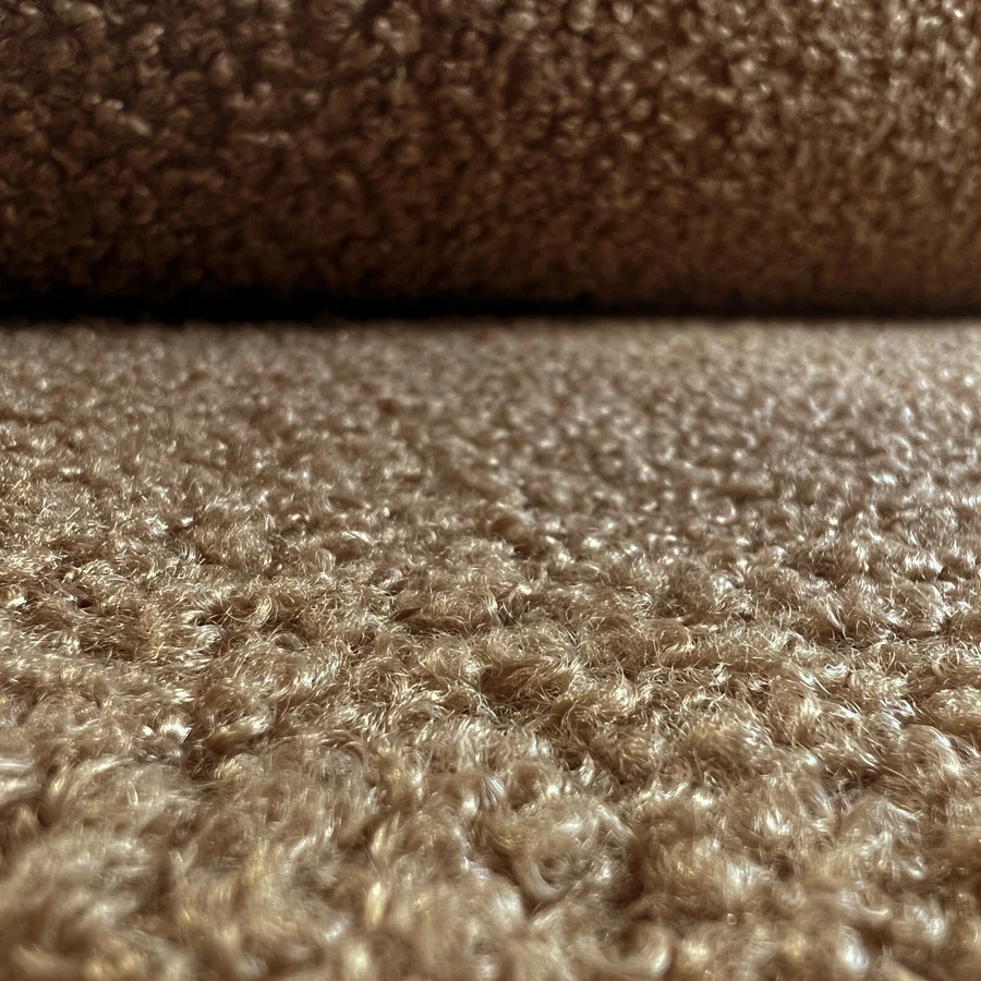 Plain Boucle - Brown 5 Plain Boucle - Brown - Image 3