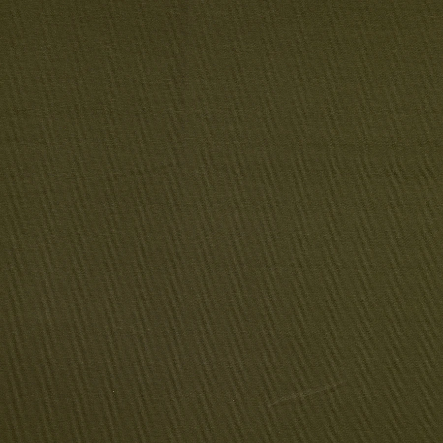 French Terry - Dark Olive 4 French Terry - Dark Olive - Image 2