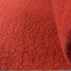 Boiled Wool - Red 7 Boiled Wool - Red -Croft Mill Store poly wool blend boiled wool fabric red roll