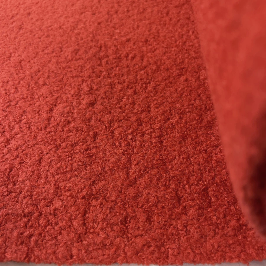 Boiled Wool - Red 5 Boiled Wool - Red - Image 3