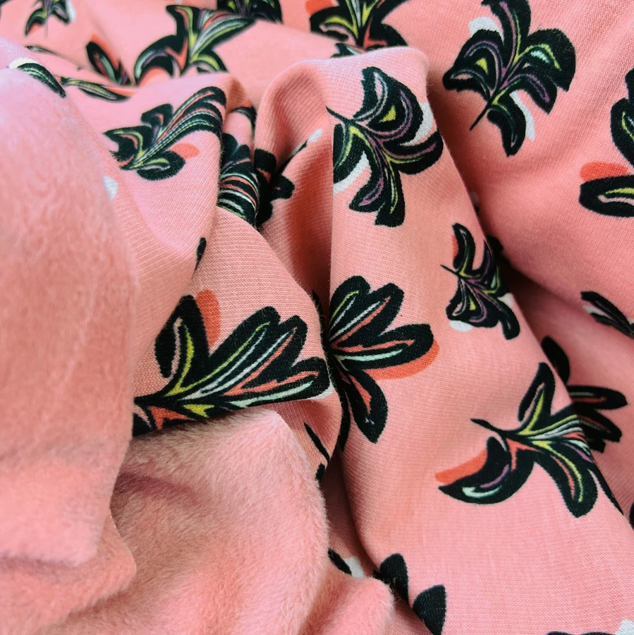 Party Leaves - Alpine Fleece 3 Party Leaves - Alpine Fleece