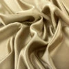 Liquid - Gold 1 Liquid - Gold -Croft Mill Store polyester satin back crepe dress fabric liquid gold cu