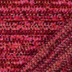 Woollen Summit - Cerise 9 Woollen Summit - Cerise -Croft Mill Store polyester wool blend coating fabric woollen summit 2