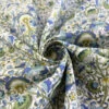 Poplin Styles - Eastern Trellis 2 Poplin Styles - Eastern Trellis -Croft Mill Store poplin styles eastern trellis floral green blue cotton poplin dress craft fabric twist