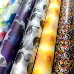 Printed PU Polyurethane - Shark 11 Printed PU Polyurethane - Shark -Croft Mill Store printed pu polyurethane fish shark swan flower monkey coat bag material group2