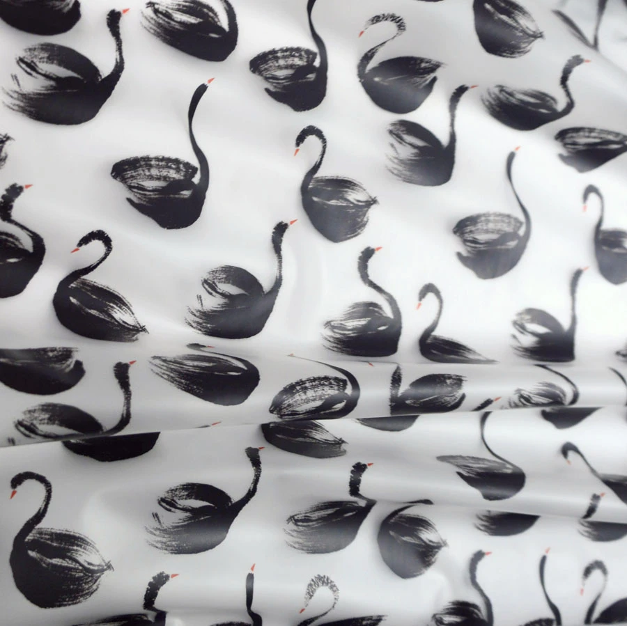 Printed PU Polyurethane - Swan 5 Printed PU Polyurethane - Swan - Image 3