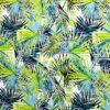 Canvas Print - Rainforest 2 Canvas Print - Rainforest -Croft Mill Store printed cotton canvas green blue palm leaf a better place rainforest full