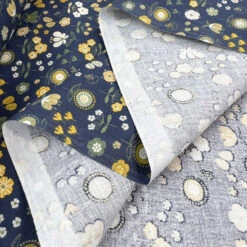 Rudiments - Akiko 8 Rudiments - Akiko -Croft Mill Store printed cotton dress fabric rudiments akiko floral fold