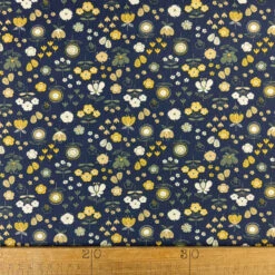 Rudiments - Akiko 9 Rudiments - Akiko -Croft Mill Store printed cotton dress fabric rudiments akiko floral ruler