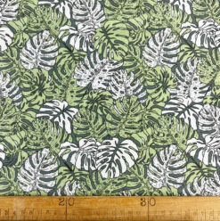 Rudiments - Philo Green -Croft Mill Store printed cotton dress fabric rudiments philo green ruler