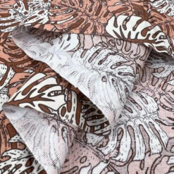 Rudiments - Philo Rust 8 Rudiments - Philo Rust -Croft Mill Store printed cotton dress fabric rudiments philo rust fold