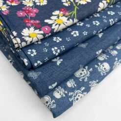 Printed Denim Chambray Bundle 1