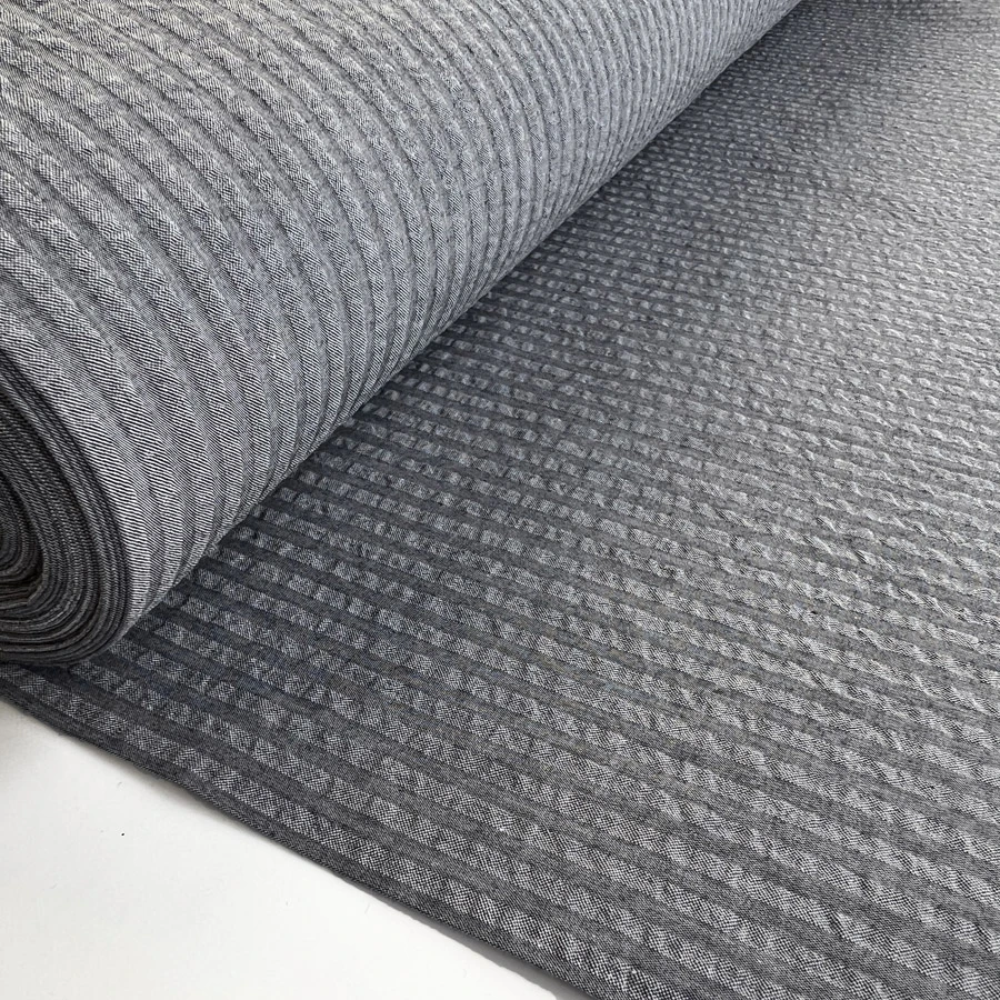 Proper Seersucker - Grey 6 Proper Seersucker - Grey - Image 4