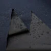 PU Coated Cotton - Navy -Croft Mill Store pu coated cotton navy black water resistant coating fabric fold