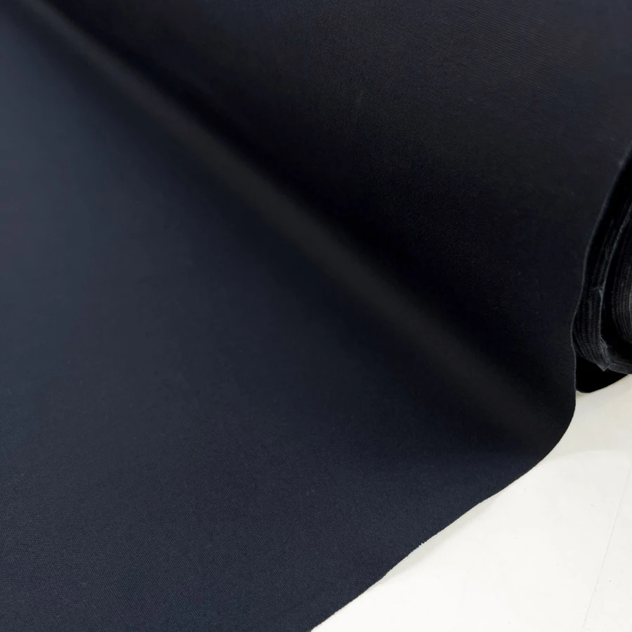 PU Coated Cotton - Navy 4 PU Coated Cotton - Navy - Image 2