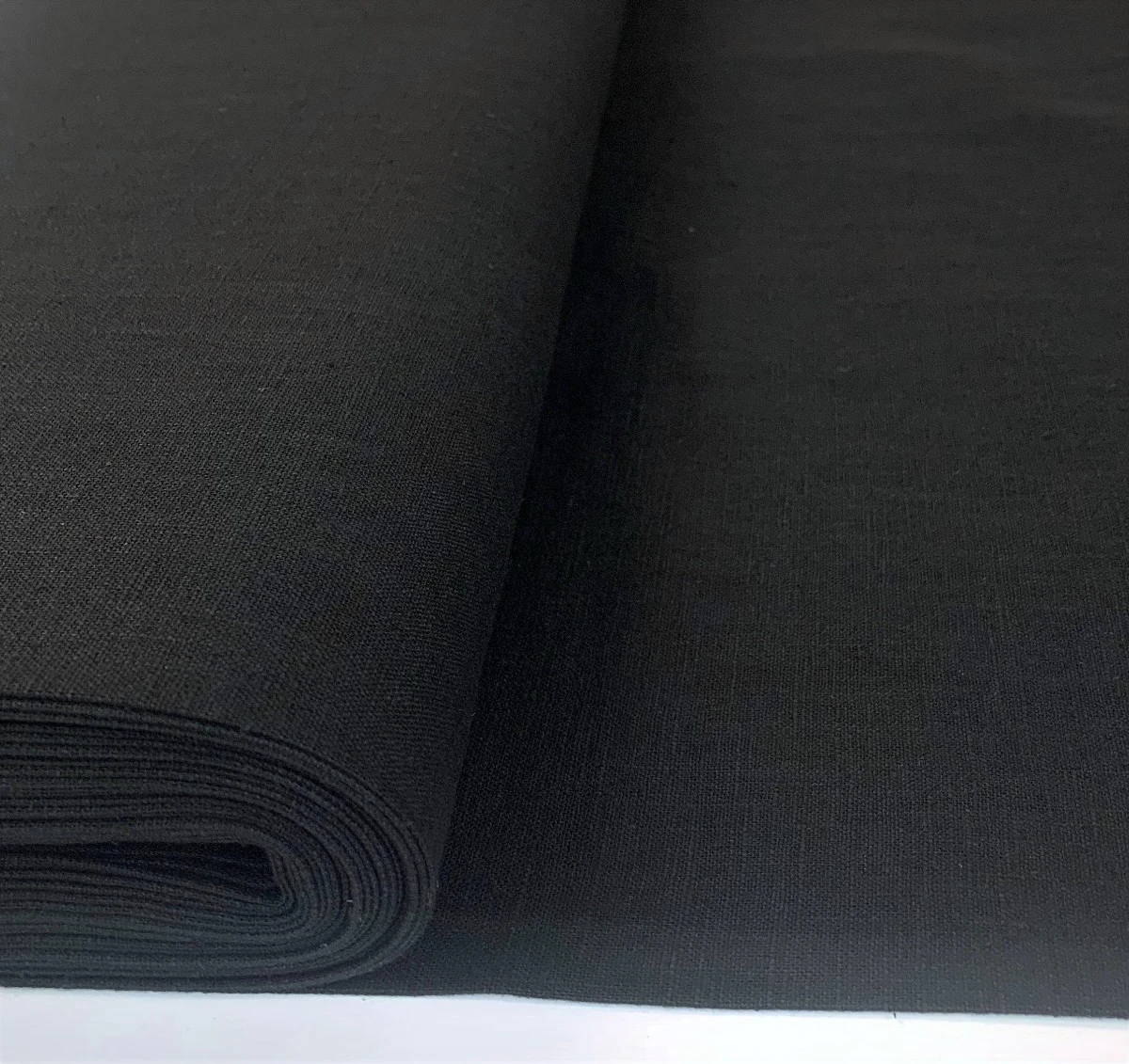 Pure Linen - Black 4 Pure Linen - Black - Image 2