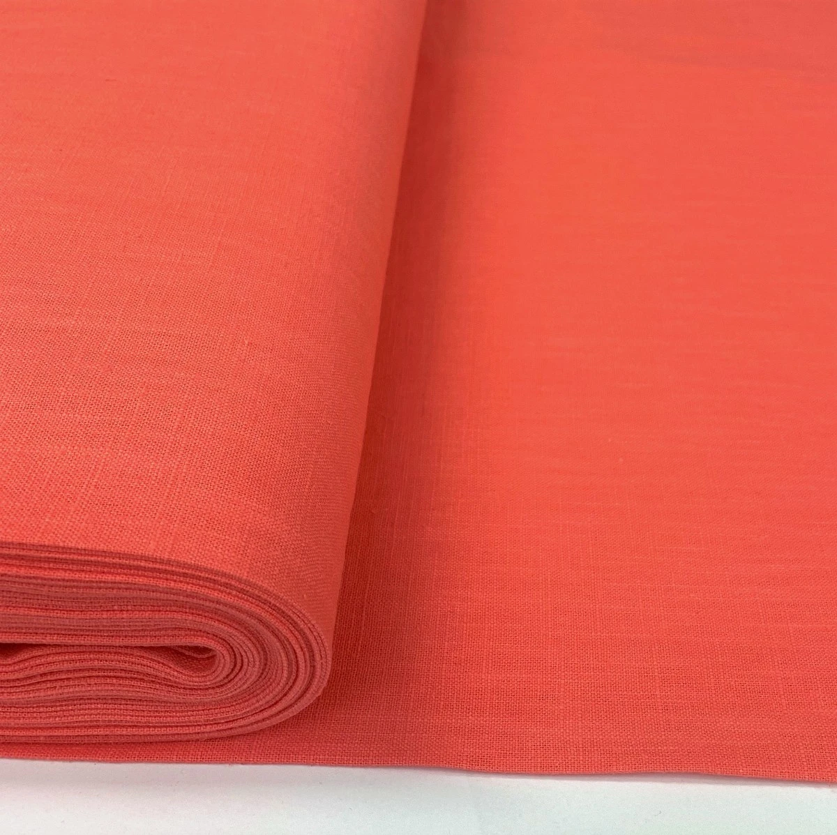 Pure Linen - Coral 4 Pure Linen - Coral - Image 2