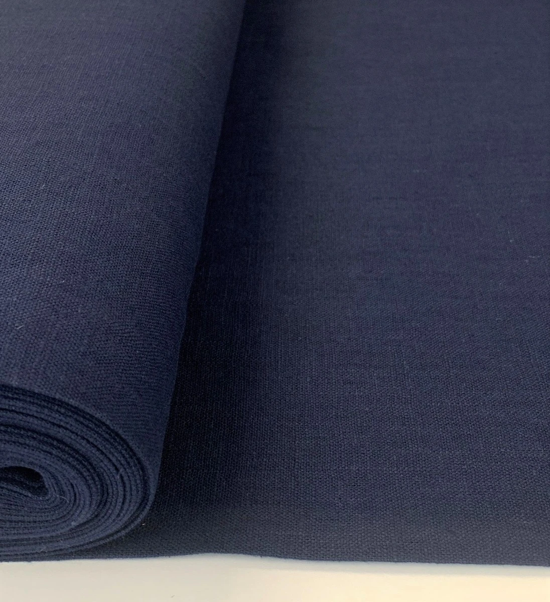 Pure Linen - Navy 4 Pure Linen - Navy - Image 2