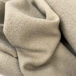 Pure Luxury - Boiled Wool - Stone 9 Pure Luxury - Boiled Wool - Stone -Croft Mill Store pure luxury boiled wool beige stone close up