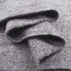 Pure Luxury - Boiled Wool - Grey Marl