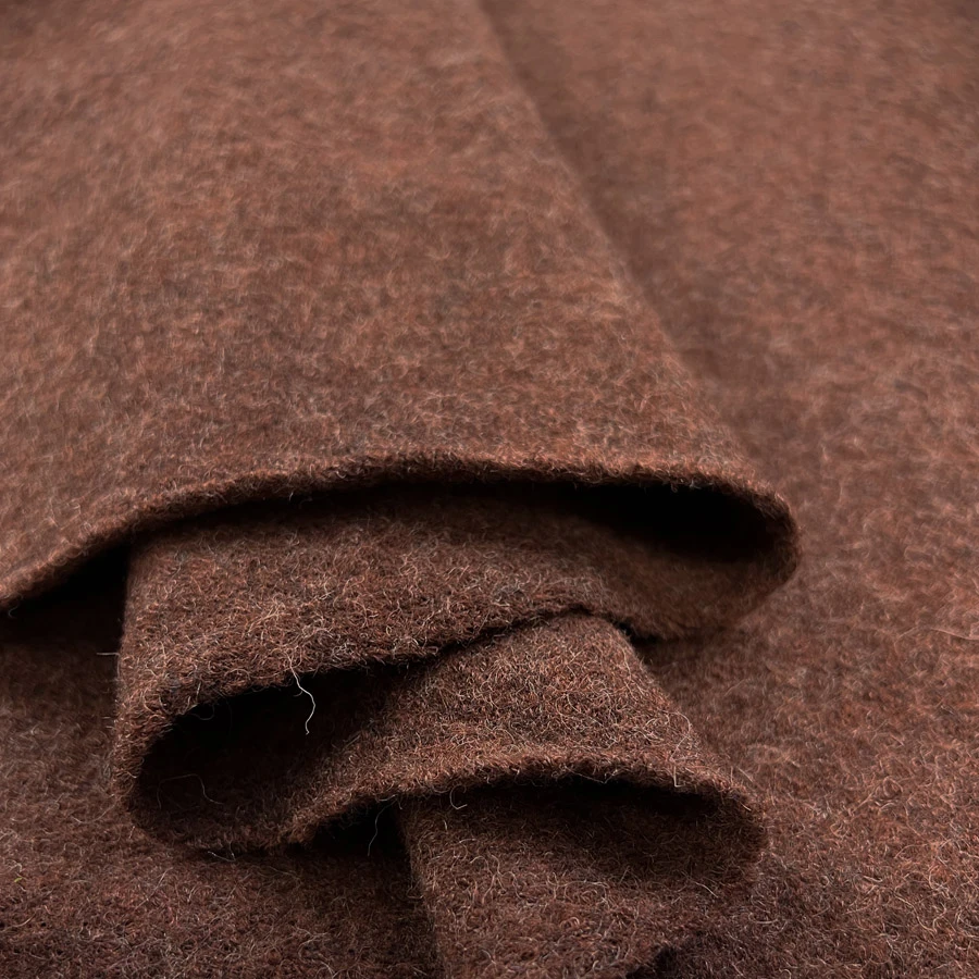 Pure Luxury - Boiled Wool - Mole 3 Pure Luxury - Boiled Wool - Mole