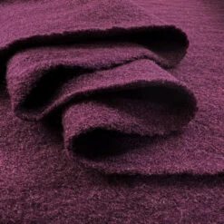 Pure Luxury - Boiled Wool - Plum