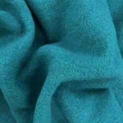 Pure Luxury - Boiled Wool - Turquoise 8 Pure Luxury - Boiled Wool - Turquoise -Croft Mill Store pure luxury boiled wool light blue fabric turquoise cu
