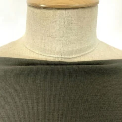 Reign Marvin 9 Reign Marvin -Croft Mill Store reign marvin woollen polyester mix khaki ribbed british suiting fabric close up manequin fabric photo