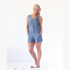 True Bias - Rory Jumpsuit Sewing Pattern (Sizes 0-18) -Croft Mill Store rory jumpsuit pattern by true bias tbp8102 1