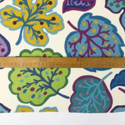 Sanderson - Jewel Leaves 9 Sanderson - Jewel Leaves -Croft Mill Store sanderson jewel leaves cotton fabric floral ruler
