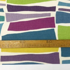 Sanderson - Milla 9 Sanderson - Milla -Croft Mill Store sanderson milla cotton fabric abstract ruler