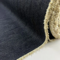 Sheffield -Croft Mill Store sheffield blue cotton elastane denim trouser fabric roll