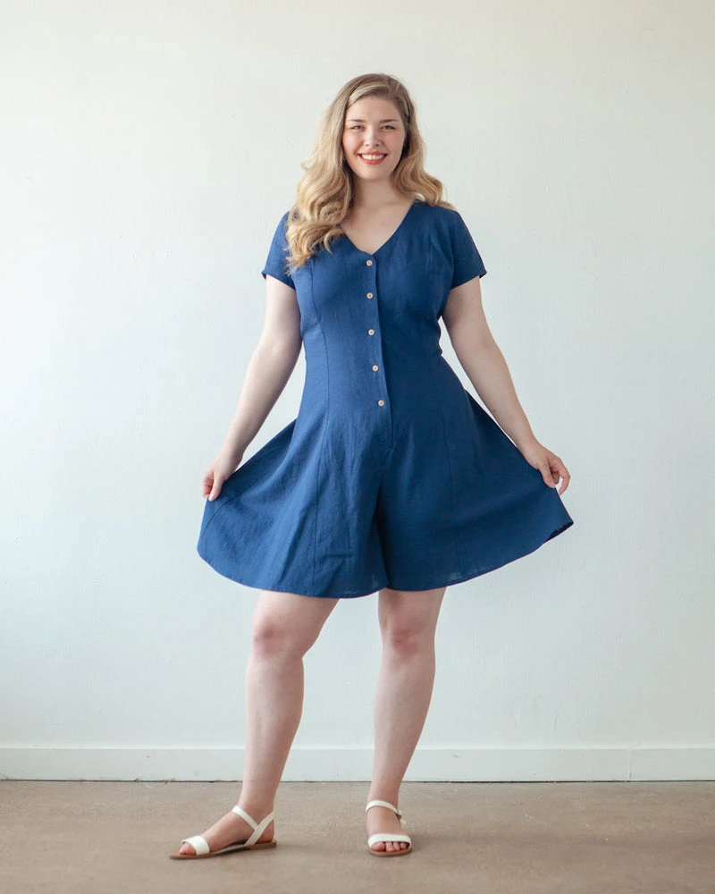 True Bias - Shelby Dress & Romper Pattern (Sizes 0-18) 6 True Bias - Shelby Dress & Romper Pattern (Sizes 0-18) - Image 4