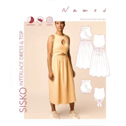 Named - Sisko Interlace Dress & Top Pattern (UK 4-28)